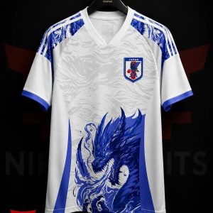 import placeholder for japan blue dragon white jersey japan foo 342974111