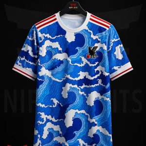 import placeholder for japan kanagawa blue waves jersey 342974106