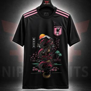import placeholder for japan dragon jersey black pink japan spe 342974083